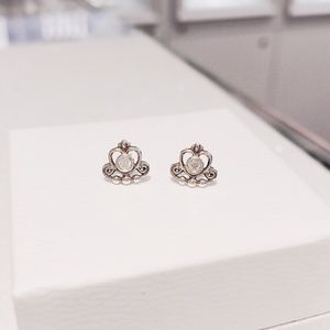 Pandora My Princess Tiara Stud Earrings 290540cz